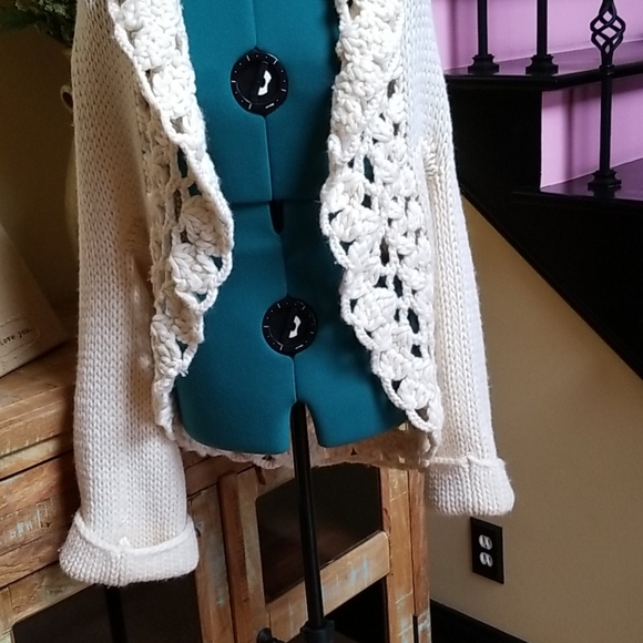 New White House Black Market Wool Blend Cardigan - Picture 3 of 6